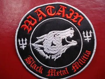 WATAIN Embroidered Patch  (black metal)   Sweden   288