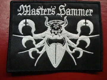 MASTER’S HAMMER   Embroidered Patch   (black metal)   Czech  2721