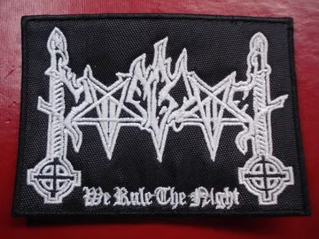 MOONBLOOD…  Embroidered Patch   (black metal)   Germany   070
