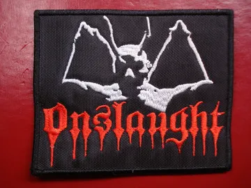 ONSLAUGHT  Embroidered patch   (thrash metal)   U.K   926