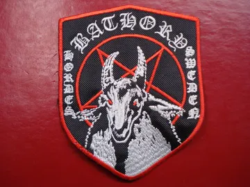 BATHORY   Embroidered Patch  (death thrash)   Sweden   368