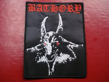 BATHORY…  Embroidered Patch   (epic black)   Sweden   2260