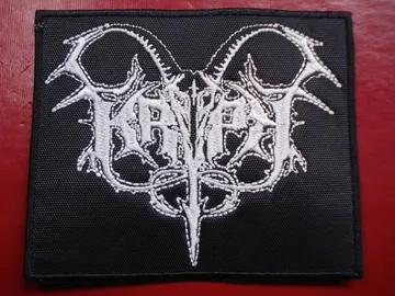 KRYPT  Embroidered patch   (black metal)  Norway  3760