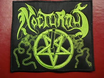 NOCTURNUS   Embroidered Patch   (progressive death)   U.S.A   4122