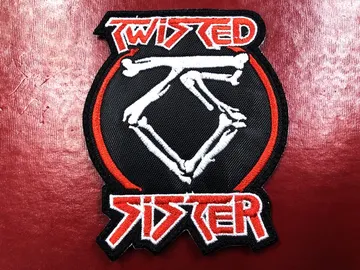 TWISTED SISTER…  Embroidered Patch  (heavy metal)    U.S.A   728
