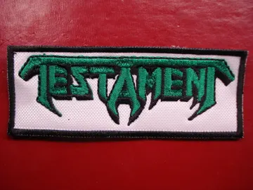 TESTAMENT   Embroidered patch   (thrash metal)  399