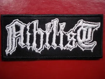 NIHILIST…  Embroidered Patch  (death metal)    Sweden   674