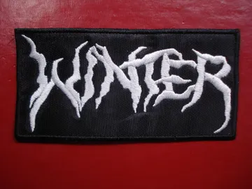 WINTER  Embroidered patch  (doom death)  Netherlands   401