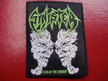 SINISTER  Embroidered patch   (black death)   Netherlands  648