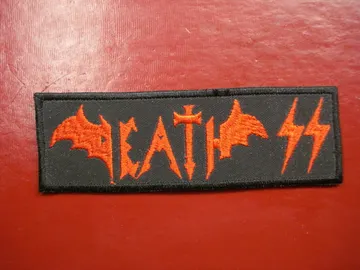 DEATH SS…   Embroidered patch   (industrial gothic)   Italy   272