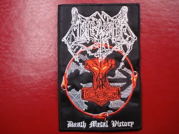 UNLEASHED…  Embroidered patch  (death thrash)   Sweden   969