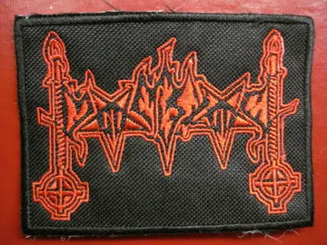 MOONBLOOD  Embroidered patch  (black metal)   Germany   474