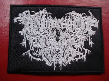 DROWNING THE LIGHT…  Embroidered Patch  (black metal)   Australia   684