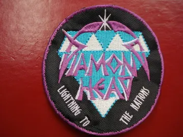 DIAMOND HEAD… Embroidered patch (nwobhm)   U.K  2619