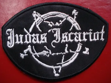 JUDAS ISCARIOT…  Embroidered patch   (black metal)   U.S.A  3708
