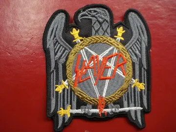 SLAYER… Embroidered Patch  (thrash metal)    U.S.A   794