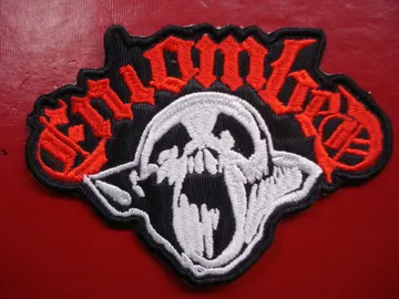 ENTOMBED  Embroidered Patch  (death metal)   Sweden   1819