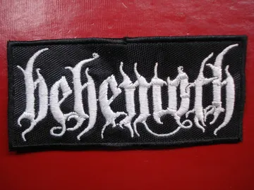 BEHEMOTH  Embroidered patch  (black death)   Poland   017