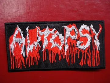 AUTOPSY… Embroidered Patch  (death metal)    U.S.A   2405