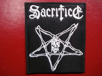 SACRIFICE…  Embroidered patch   (thrash metal)   Canada   320