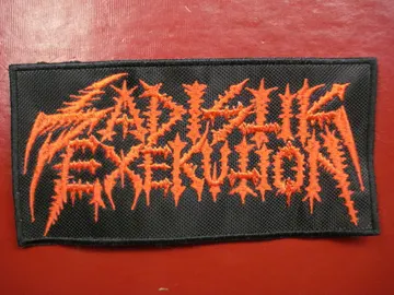 SADISTIK EXEKUTION…   Embroidered patch  (war metal)   Austria   1281