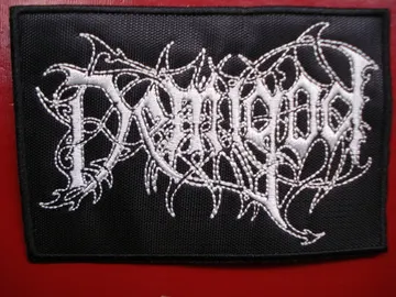 DEMIGOD  Embroidered Patch  (black metal)   Finland   290