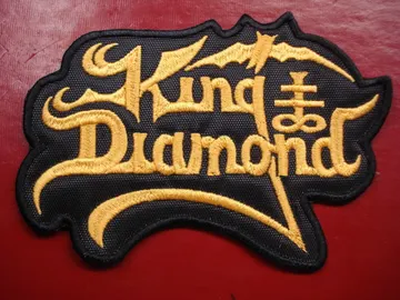 KING DIAMOND  Embroidered Patch …(heavy metal)   Denmark   668
