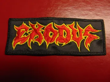 EXODUS…  Embroidered Patch  (thrash metal)    U.S.A   842*