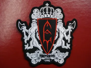 EMPEROR…  Embroidered Patch  (black metal)    Norway   1692*