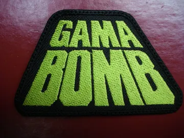 GAMA BOMB…   Embroidered Patch  (thrash speed)    U.K   1160*
