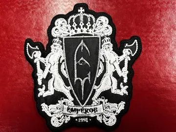 EMPEROR…  Embroidered Patch  (black metal)    Norway   1074*