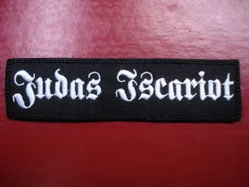 JUDAS ISCARIOT…   Embroidered Patch  (black metal)    U.S.A   1488*