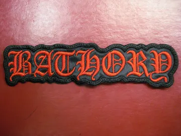 BATHORY…   Embroidered Patch  (epic black)   Sweden   042