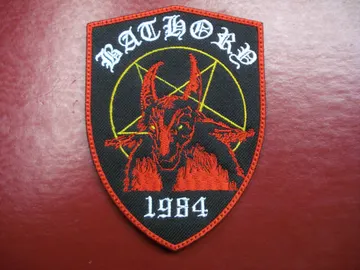 BATHORY…   Embroidered Patch  (epic black)    Sweden   292*