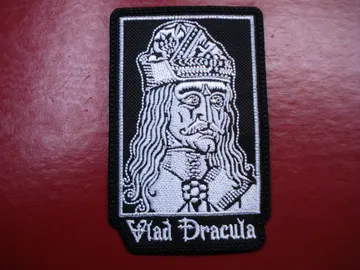 VLAD DRACULA   Embroidered patch   (black metal)   1312*