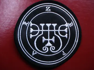ZEPAR… DEMON SIGIL  Embroidered Patch  (black metal)    D011*