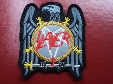 SLAYER…   Embroidered Patch   (thrash metal)    U.S.A   1766*