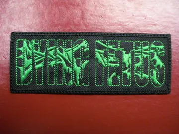 DYING FETUS…   Embroidered Patch   (death grind)    U.S.A   446*