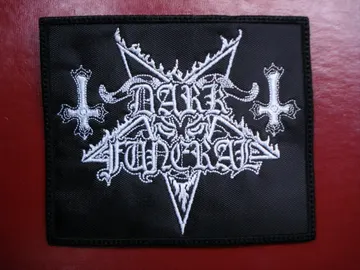 DARK FUNERAL…   Embroidered Patch  (black metal)   Sweden   2062**