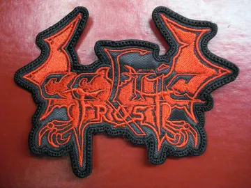 CELTIC FROST…  Embroidered Patch  (black death)   Switzerland   2064**