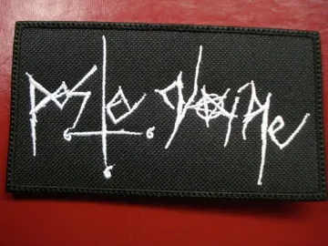 PESTE NOIRE…   Embroidered Patch   (Black Metal)   France   1685*