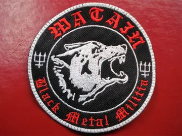 WATAIN…  Embroidered Patch  (black metal)    Sweden   1486*