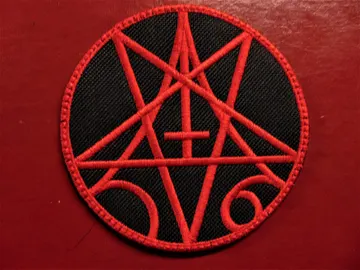 NECRONOMICON…   Embroidered Patch   (black metal)   Canada   996*