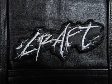 CRAFT…   Embroidered Patch   (black metal)    Sweden   3611*