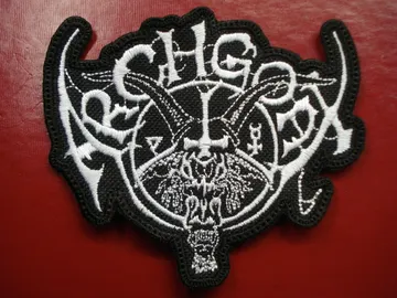 ARCHGOAT…  Embroidered Patch  (black metal)  Finland  1293*