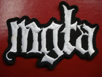 MGLA…  Embroidered Patch  (black metal)    Poland   1233*