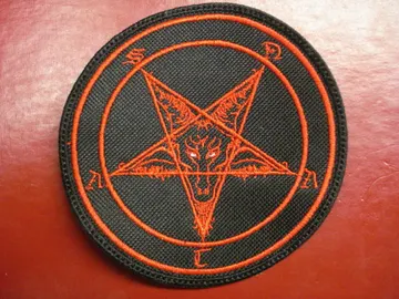 BAPHOMET SATAN   Embroidered Patch   (black metal)   B032*