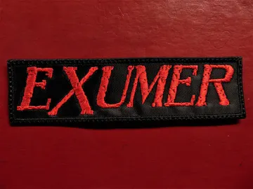 EXUMER…  Embroidered Patch  (thrash metal)    Germany   824*