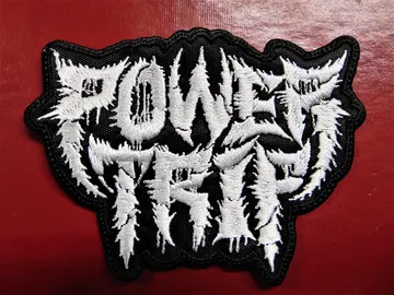 POWER TRIP…  Embroidered Patch  (thrash metal)    U.S.A   2712**