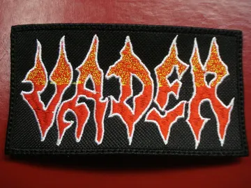 VADER…  Embroidered Patch  (death metal)   Poland   1513